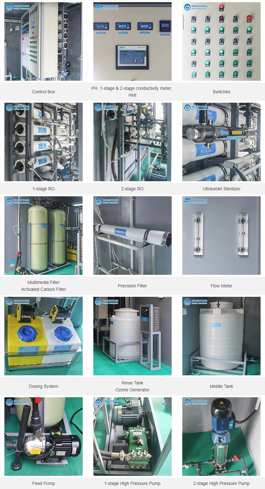 Industry Seawater Desalination RO Ultrafilter Filter Machine